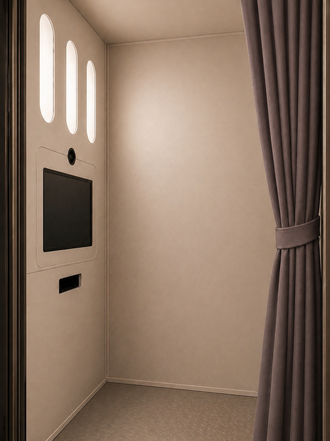 After Hours photobooth interior